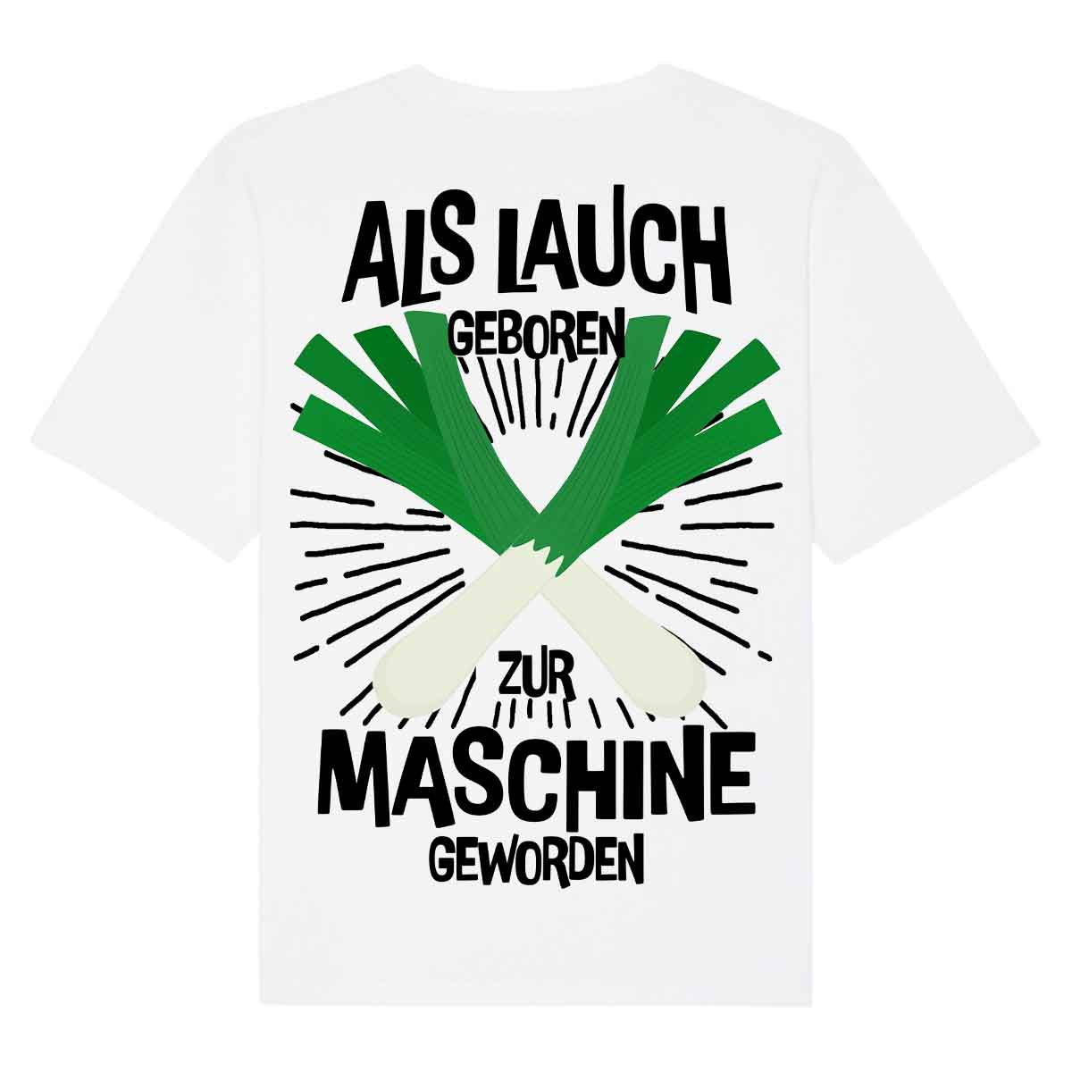 Machine Become - Premium Oversize Shirt Unisex-taustaprintti
