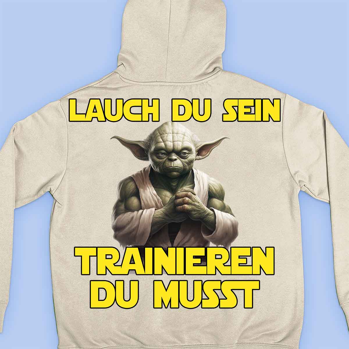 Lauch Du Sein - Premium-huppari Unisex-taustaprintti
