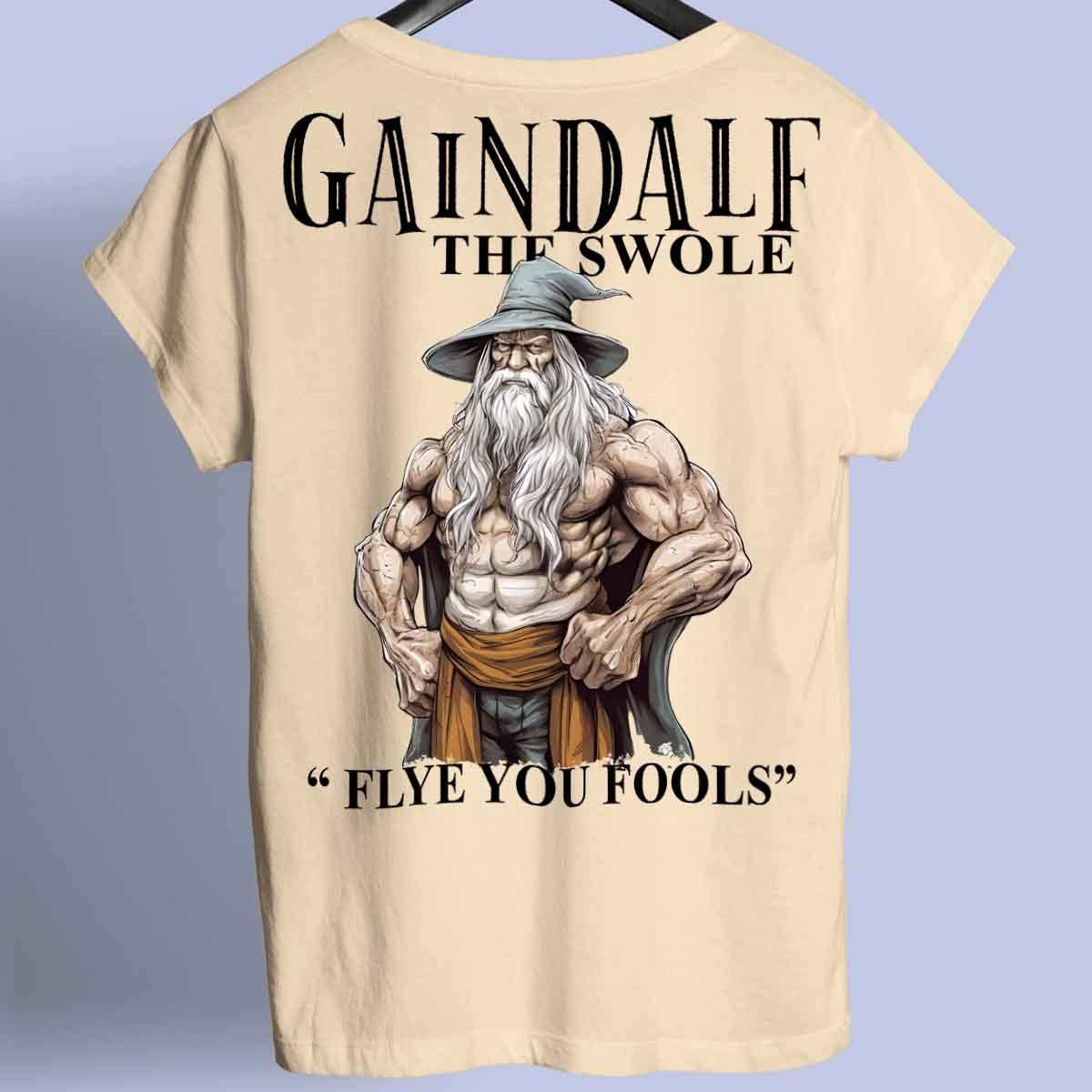 Gaindalf - Premium Shirt Unisex taustaprintti