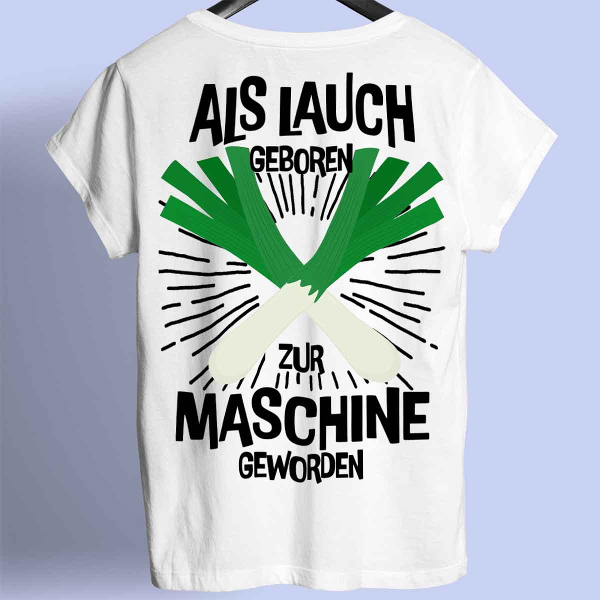 Machine Become - Premium Shirt Unisex taustaprintti