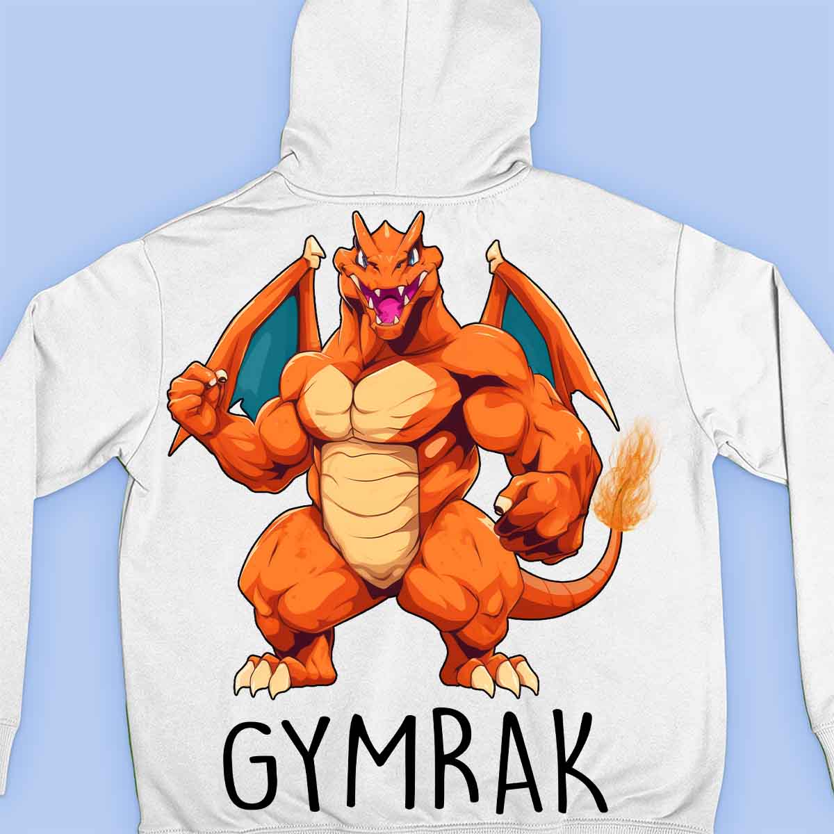 Gymrak - Premium-huppari Unisex Taustaprintti