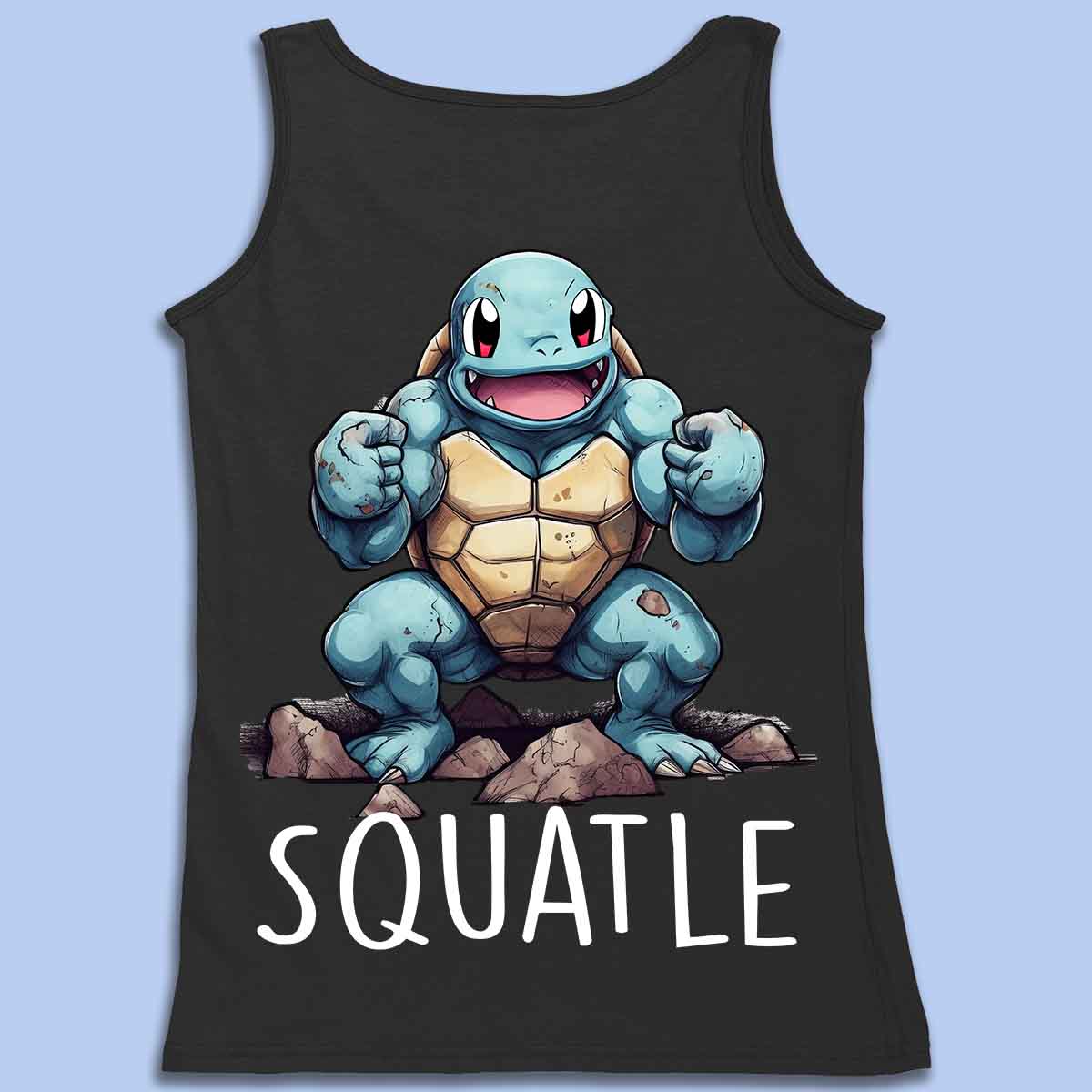 Squirtle - Premium Tank Top Unisex Takapainos