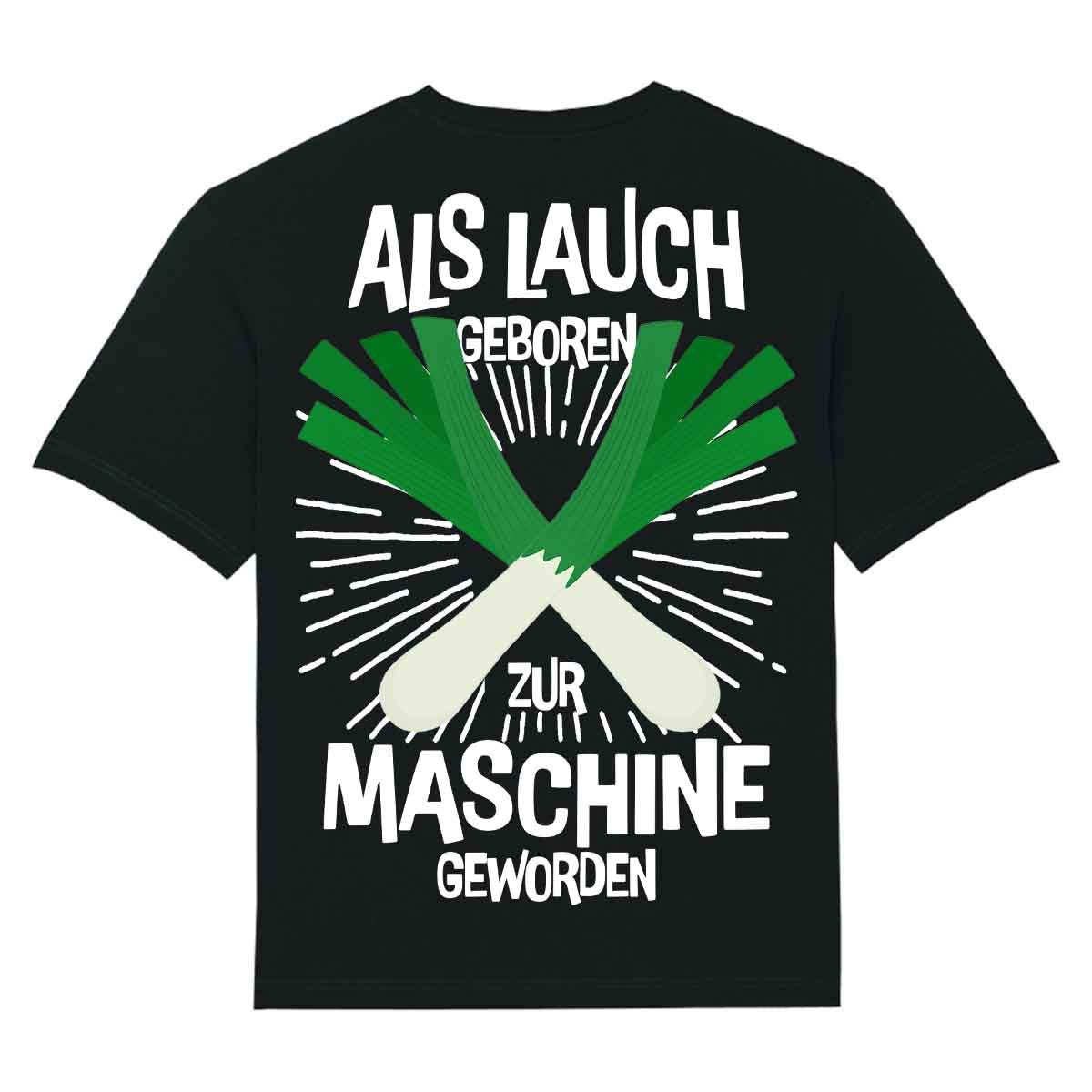 Machine Become - Premium Oversize Shirt Unisex Backprint