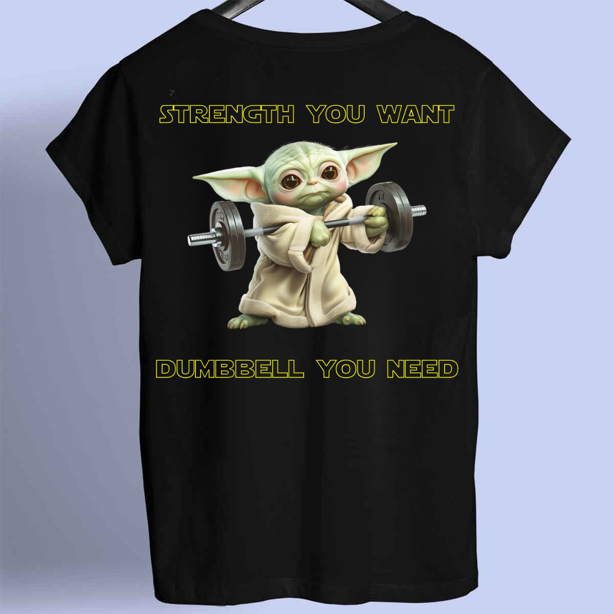 Dumbbell - Premium Shirt Unisex Backprint