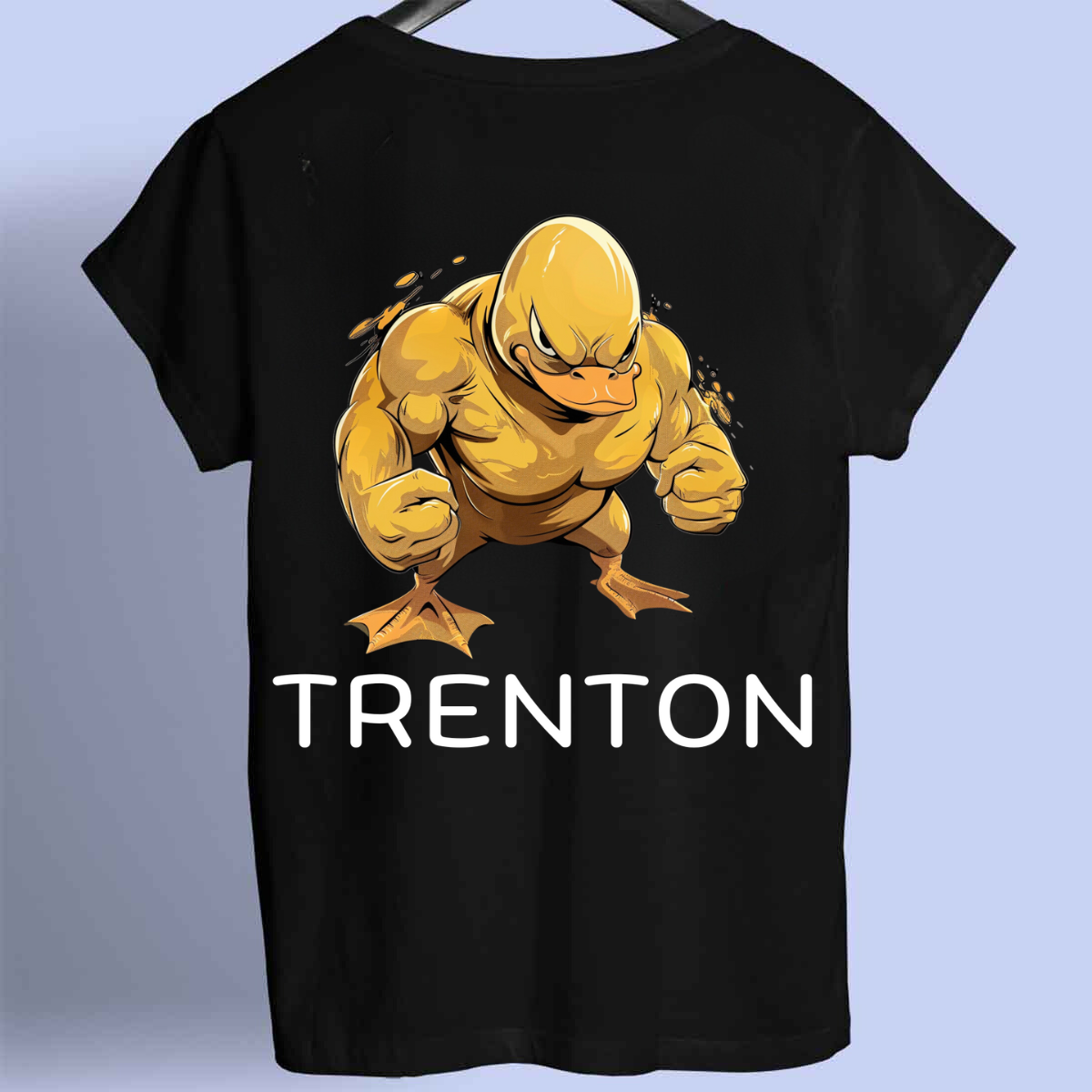 Trenton 1 - Premium-paita unisex-taustaprintti