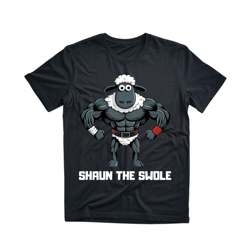 Shaun The Swole - Premium Shirt Unisex Frontprint