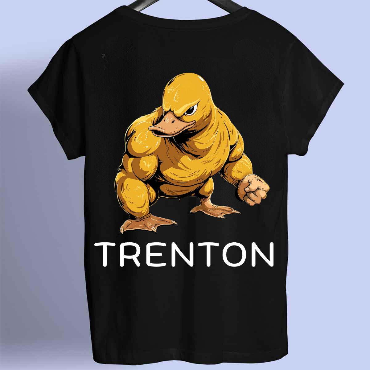 Trenton 2 - Premium-paita unisex-taustaprintti