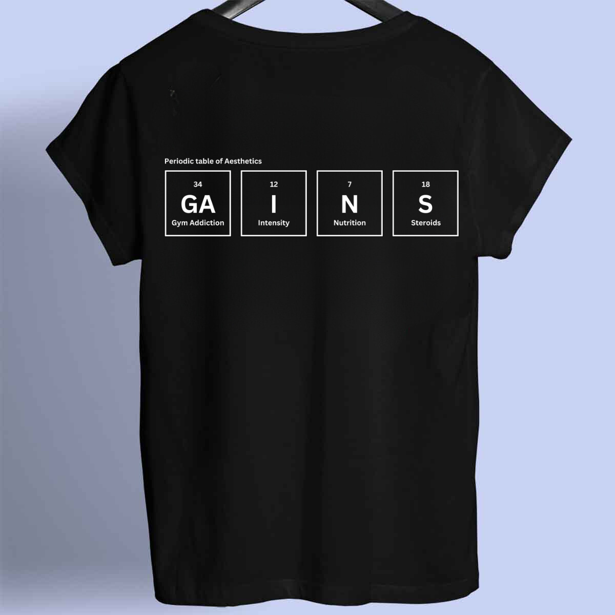 Gains - Premium Shirt Unisex Frontprint