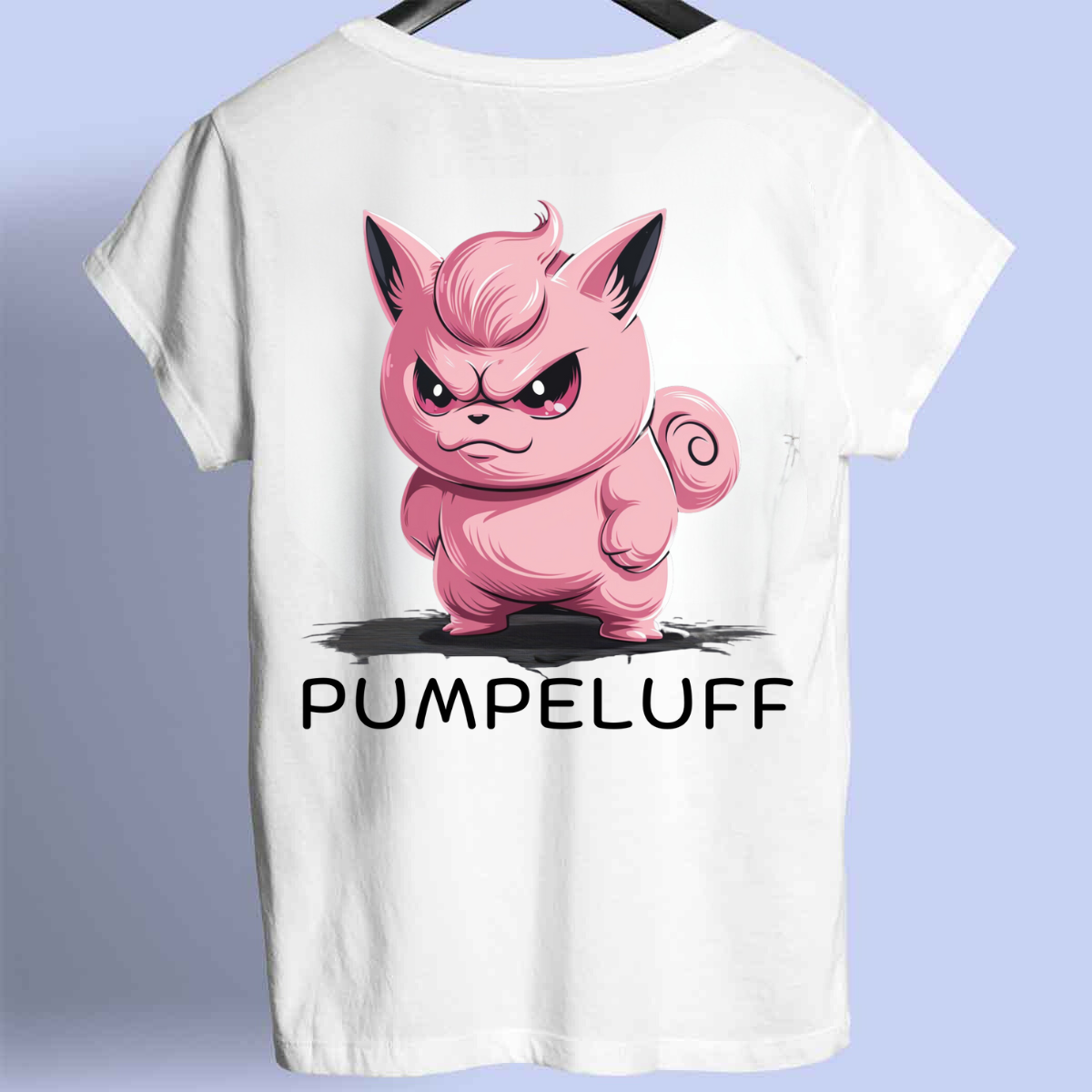 Pumpluff 2 - Premium-paita Unisex-taustaprintti