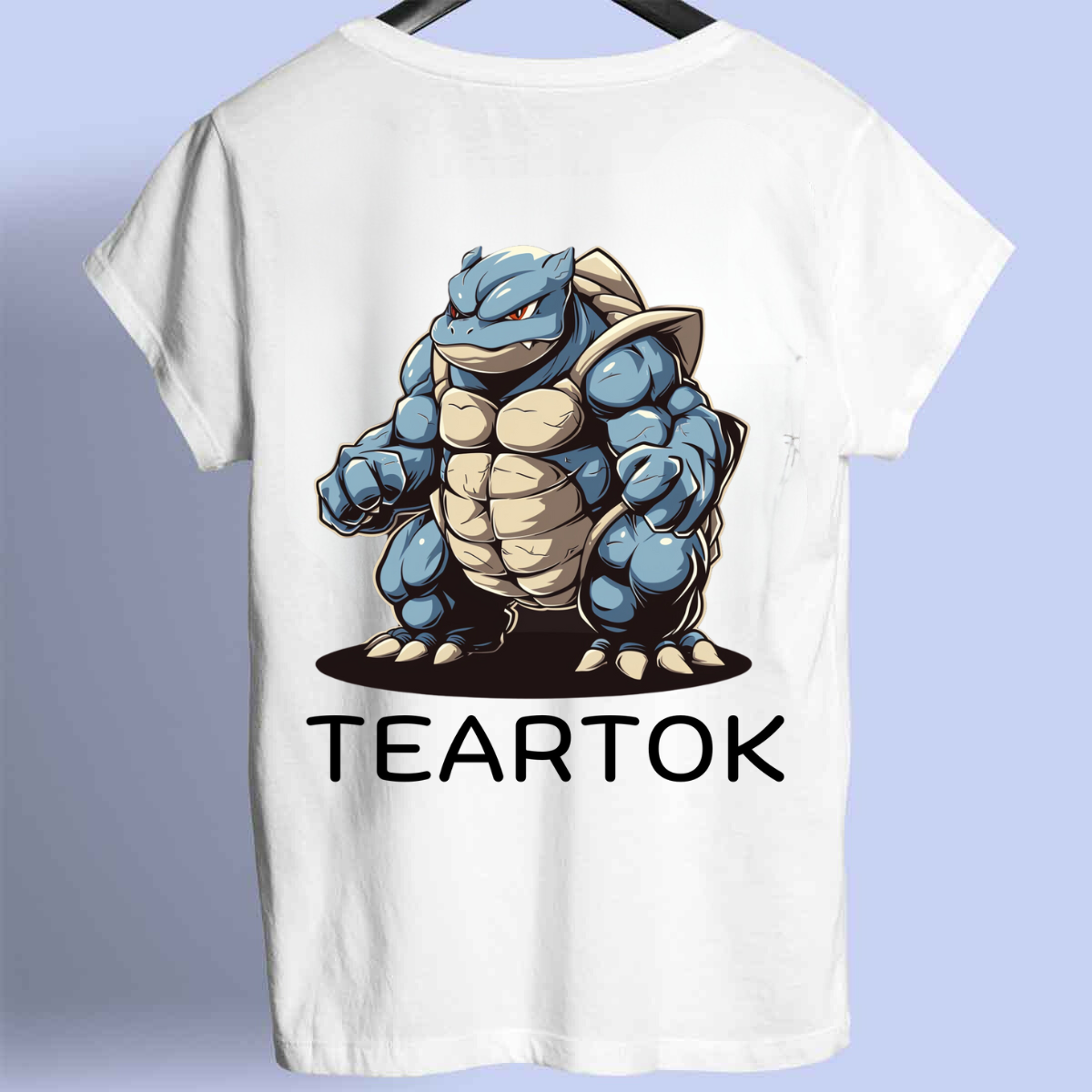 Teartok 1 - Premium-paita unisex-taustaprintti