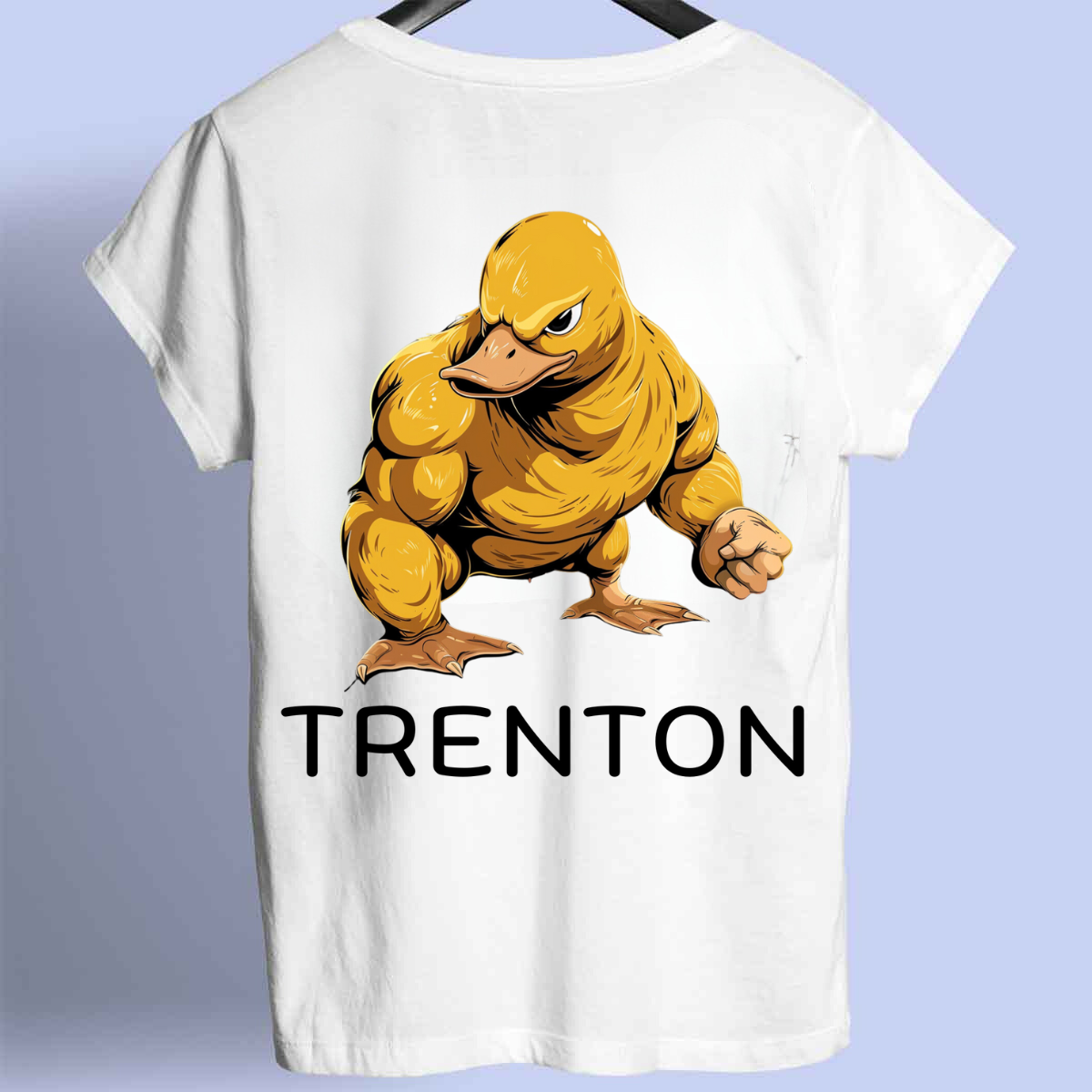 Trenton 2 - Premium-paita unisex-taustaprintti