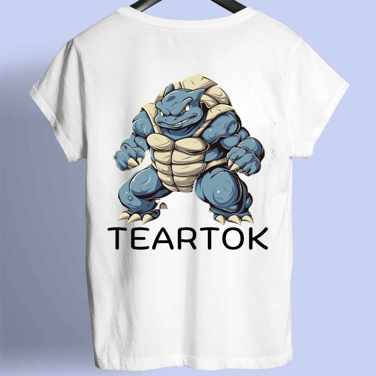 Teartok 3 - Premium-paita unisex-taustaprintti