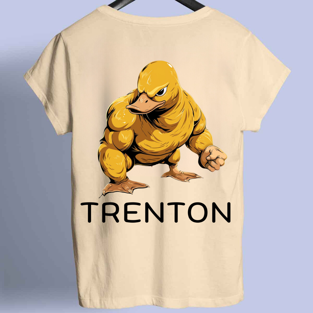 Trenton 2 - Premium-paita unisex-taustaprintti