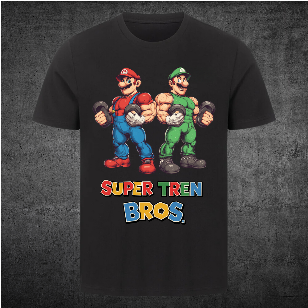 Super Tren Bros - Premium Shirt Unisex Frontprint