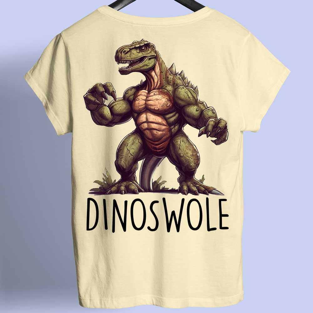 Dinoswole - T-paidan takana printti