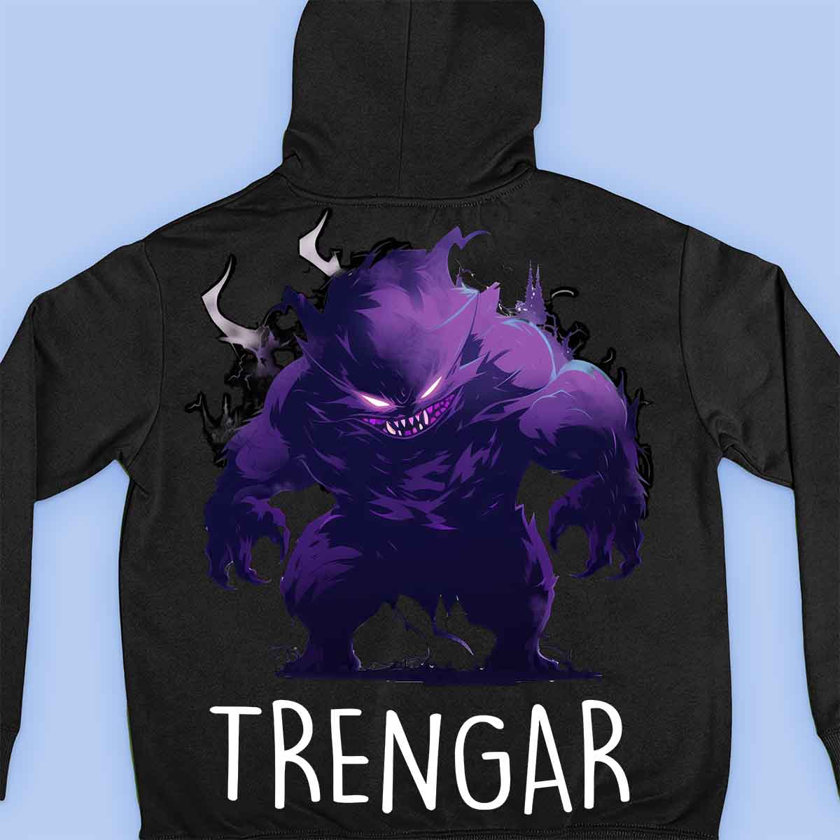 Trengar - Premium Hoodie Unisex Backprint