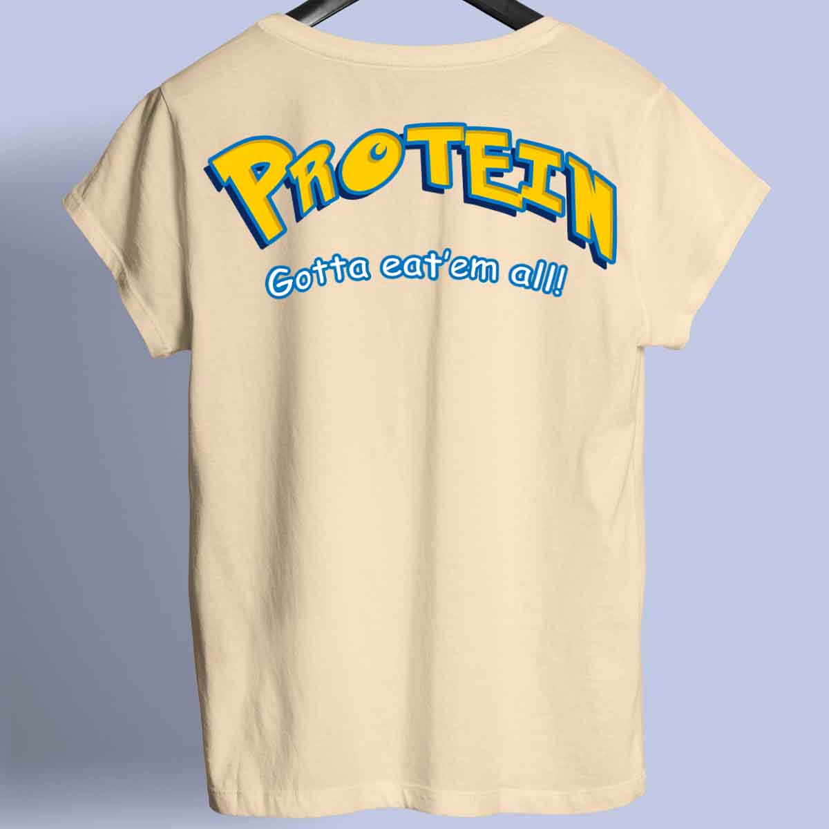 Protein - Premium Shirt Unisex Taustaprintti