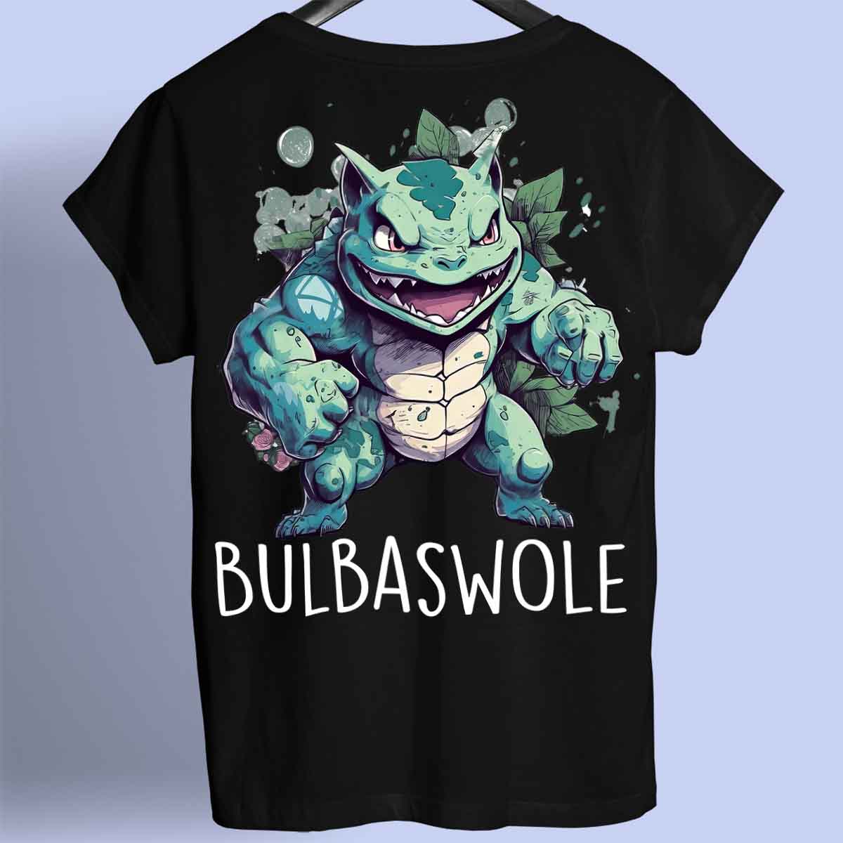 Bulbaswole - Premium Shirt Unisex Taustaprintti