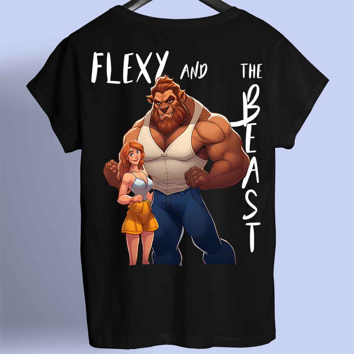 Flexy - Premium Shirt Unisex taustaprintti