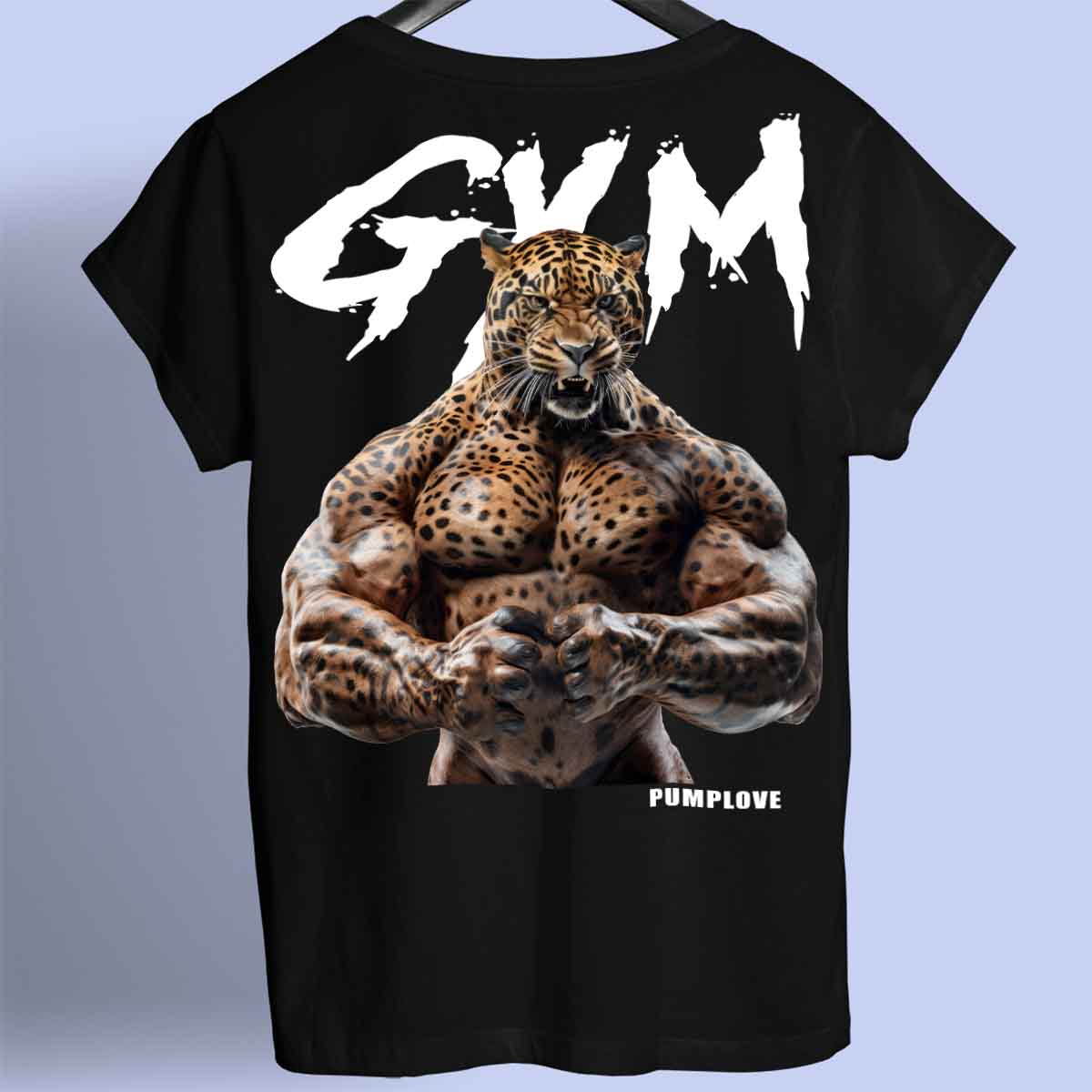 Gym Jaguar - Premium T-paita Unisex Taustaprintti