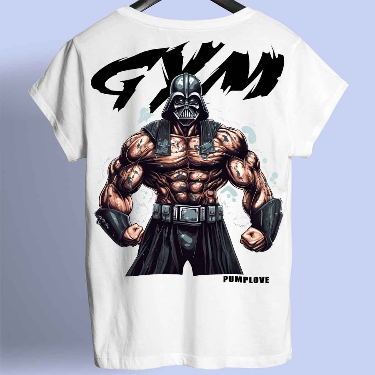 Gym Vader - Premium T-Shirt Unisex Backprint