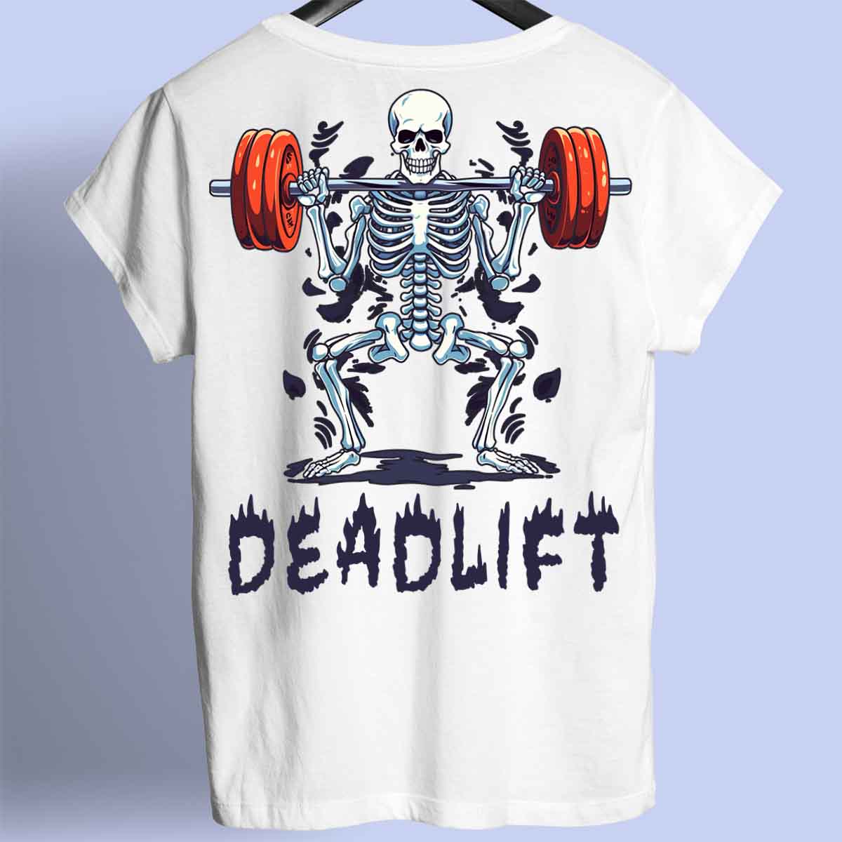 Deadlift - Premium Shirt Unisex Taustaprintti