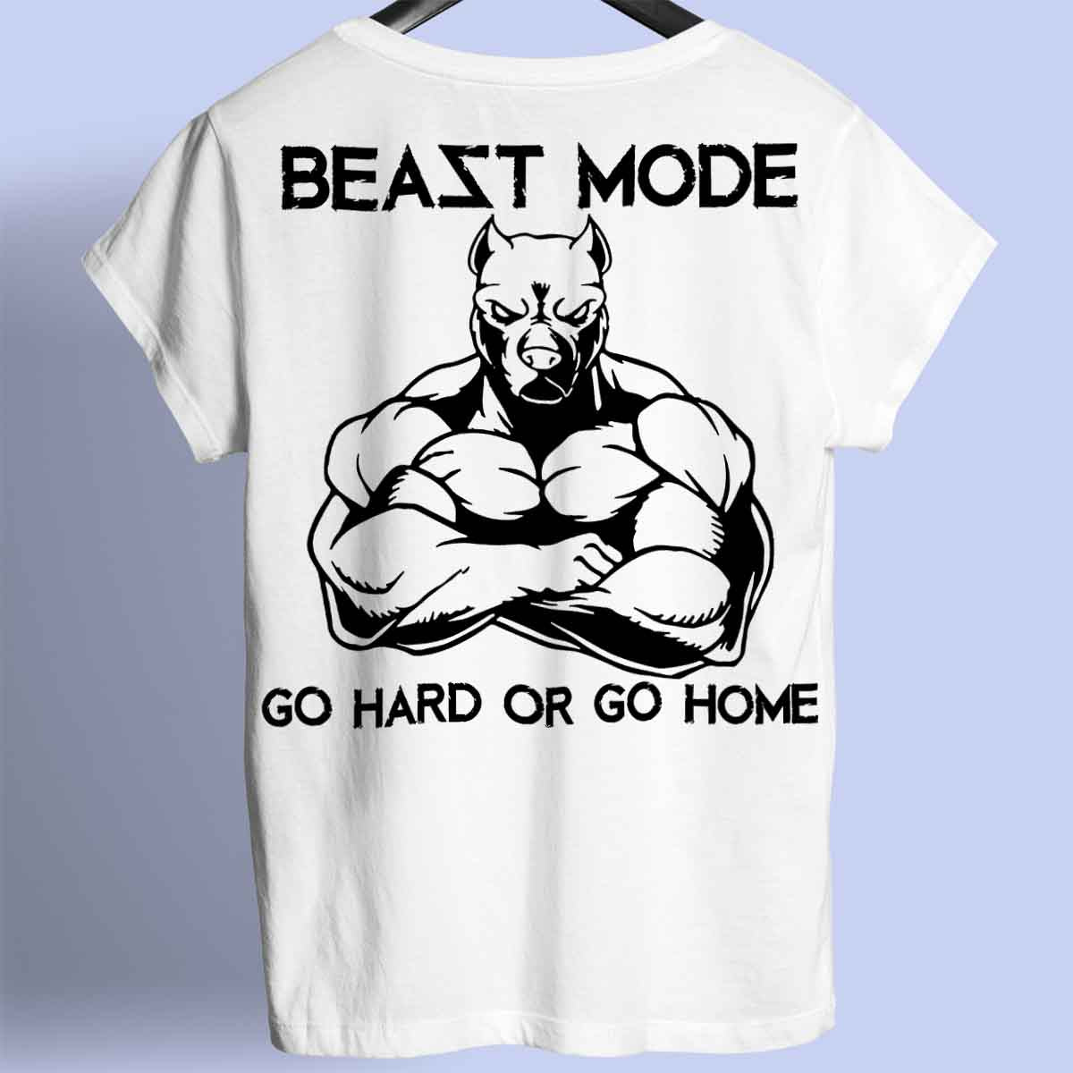 Beazt Mode - Premium T-paita Unisex-taustaprintti