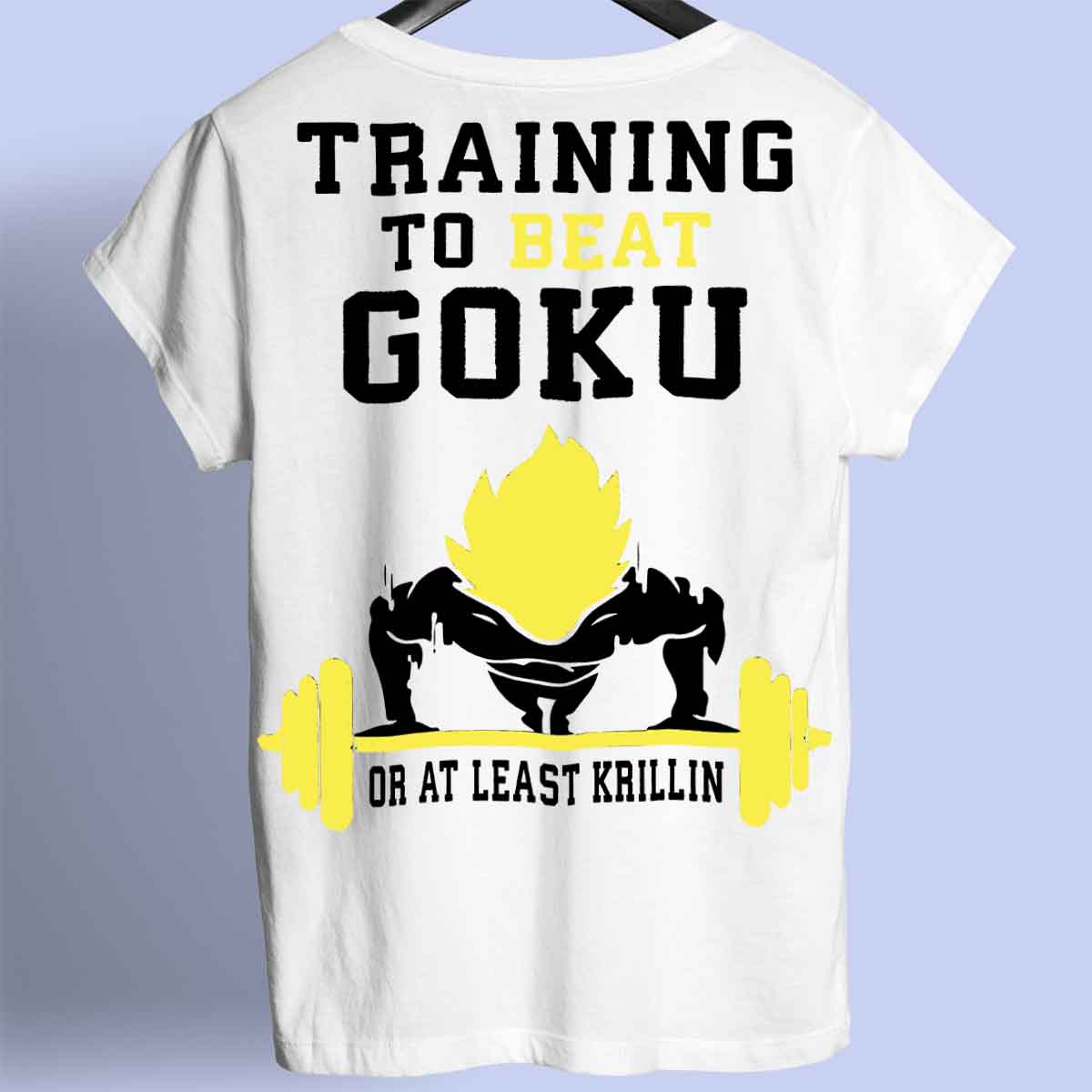 Beat Goku - Premium T-paita Unisex taustaprintti