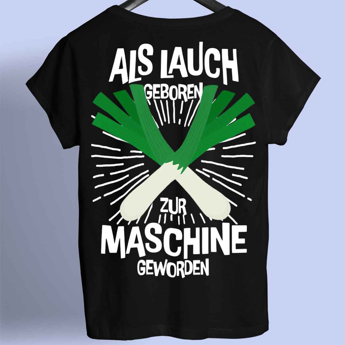 Machine Become - Premium Shirt Unisex Backprint