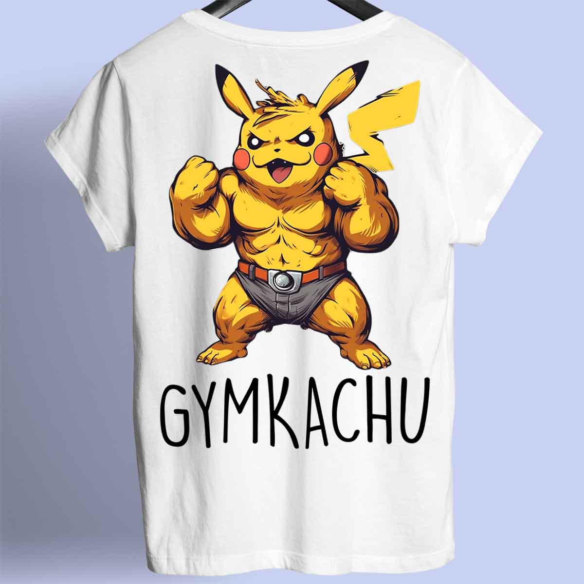 Gymkachu - Premium paita Unisex taustaprintti