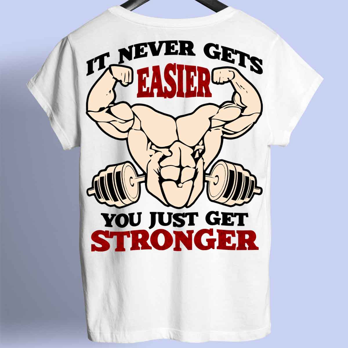 Easier - Premium Shirt Unisex Backprint