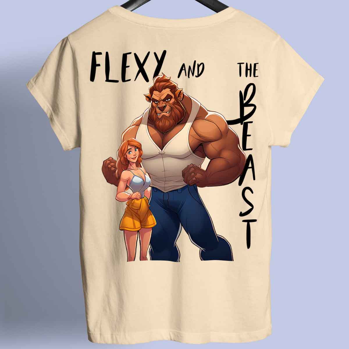 Flexy - Premium Shirt Unisex taustaprintti