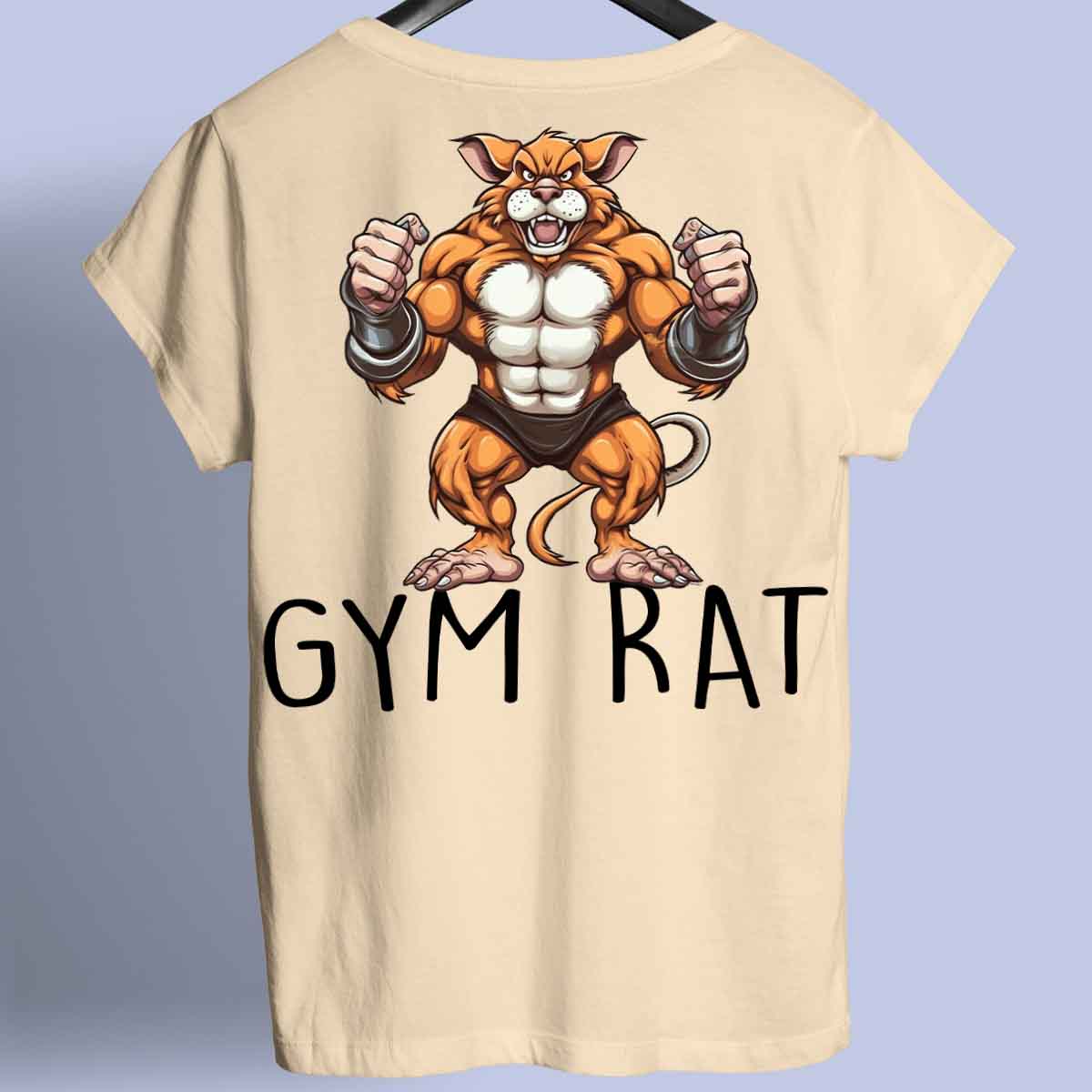 Gym Rat - Premium Shirt Unisex Backprint