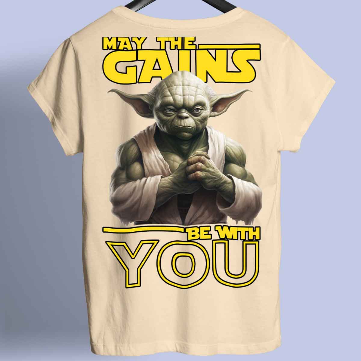 Gains - Premium Shirt Unisex Backprint