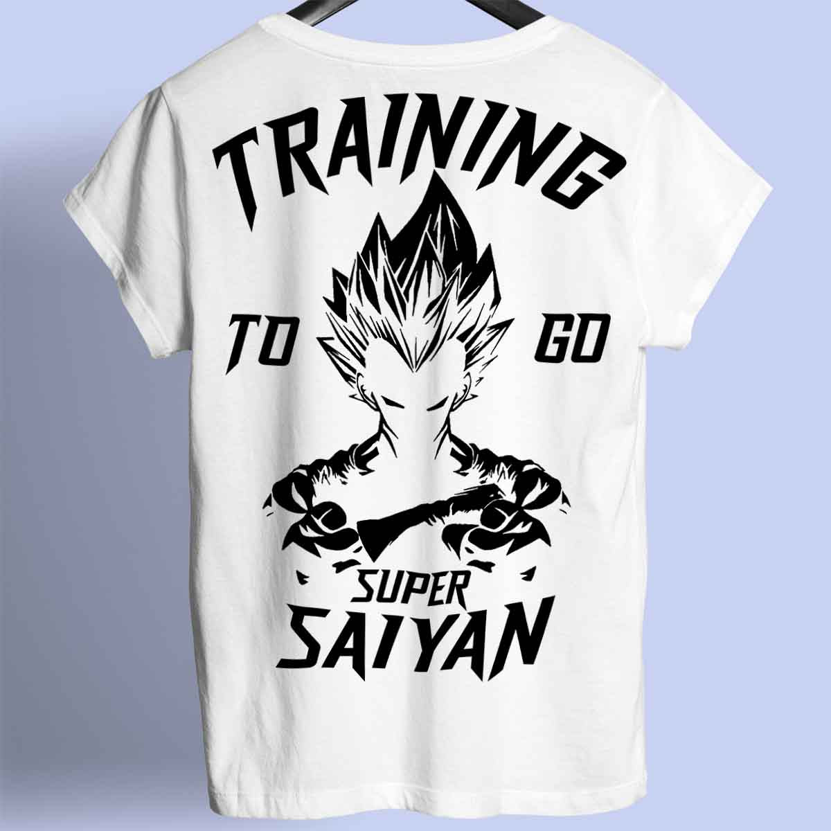 Super Saiyan - Premium T-Shirt Unisex Backprint