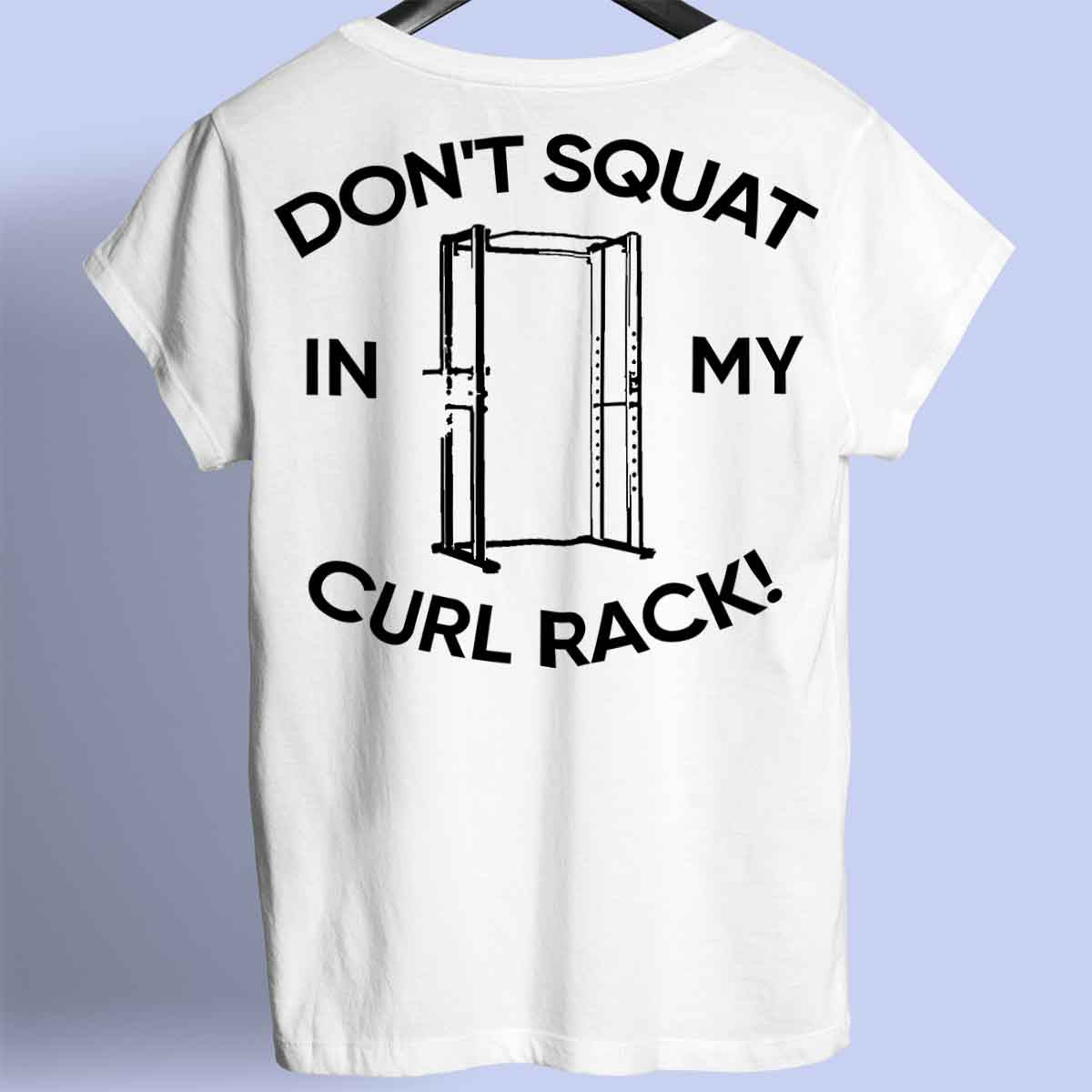 Curl Rack - Premium Shirt Unisex taustaprintti