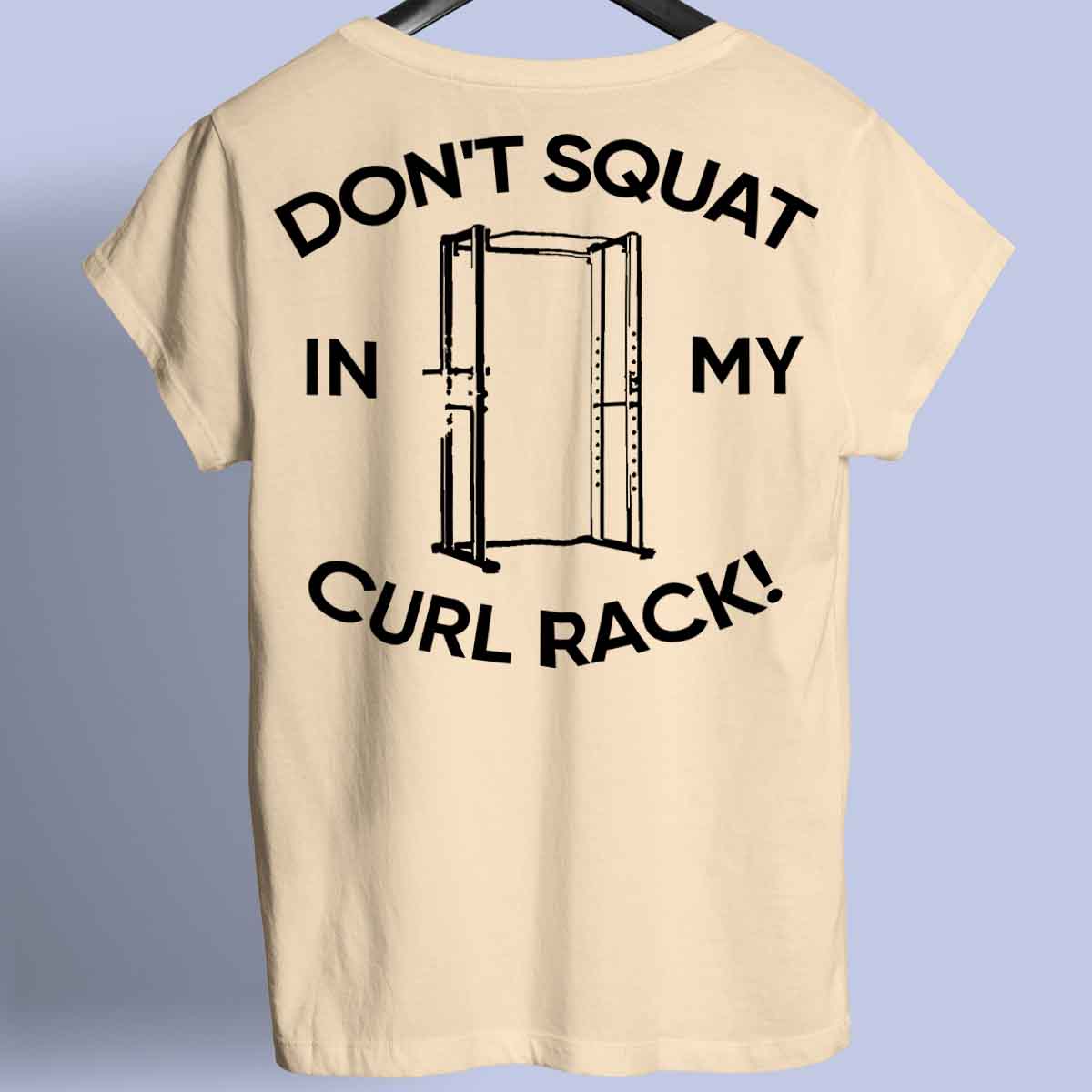 Curl Rack - Premium Shirt Unisex taustaprintti