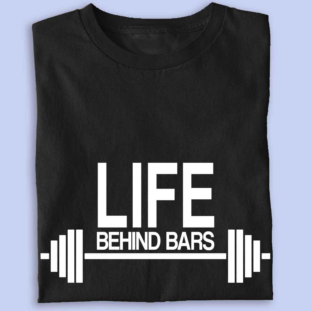 Behind Bars - Premium-paita unisex