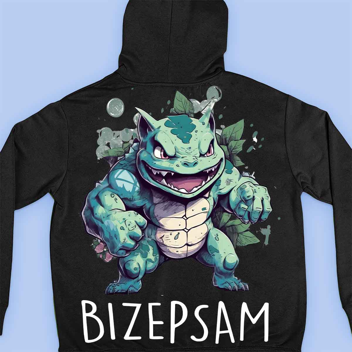 Bicepsam - Premium Hoodie Unisex Backprint