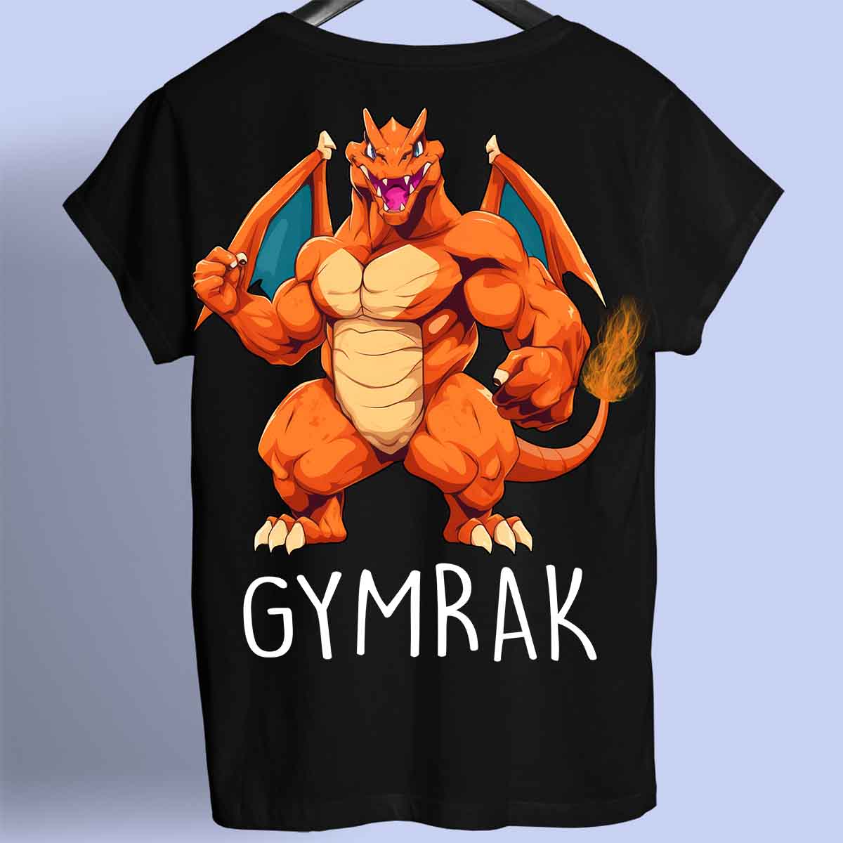 Gymrak - Premium T-paita Unisex Taustaprintti