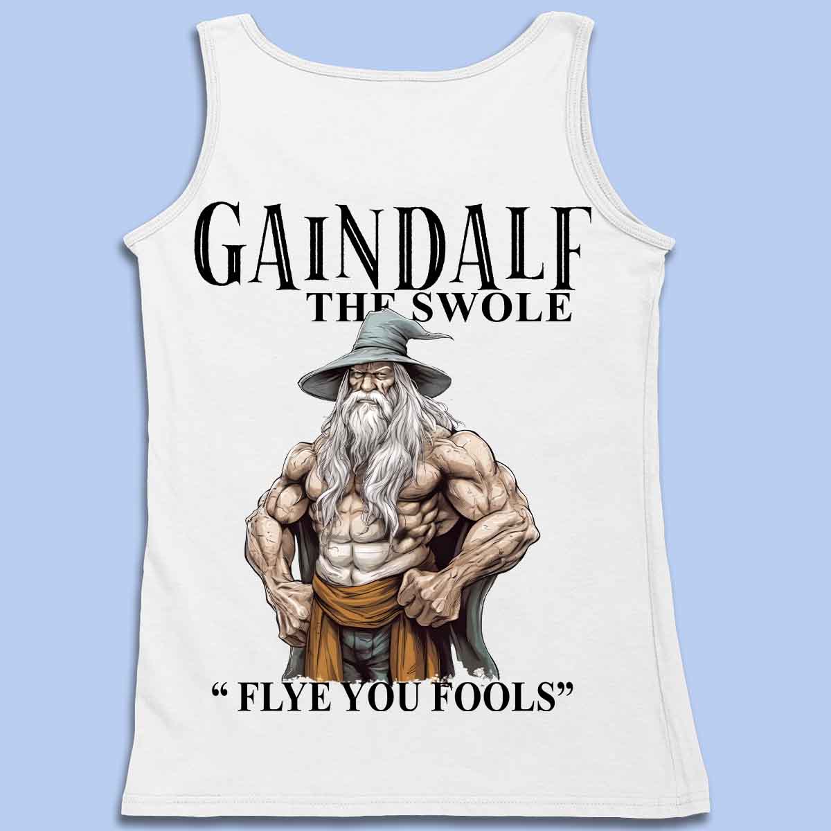 Gaindalf - Premium tank top unisex backprint