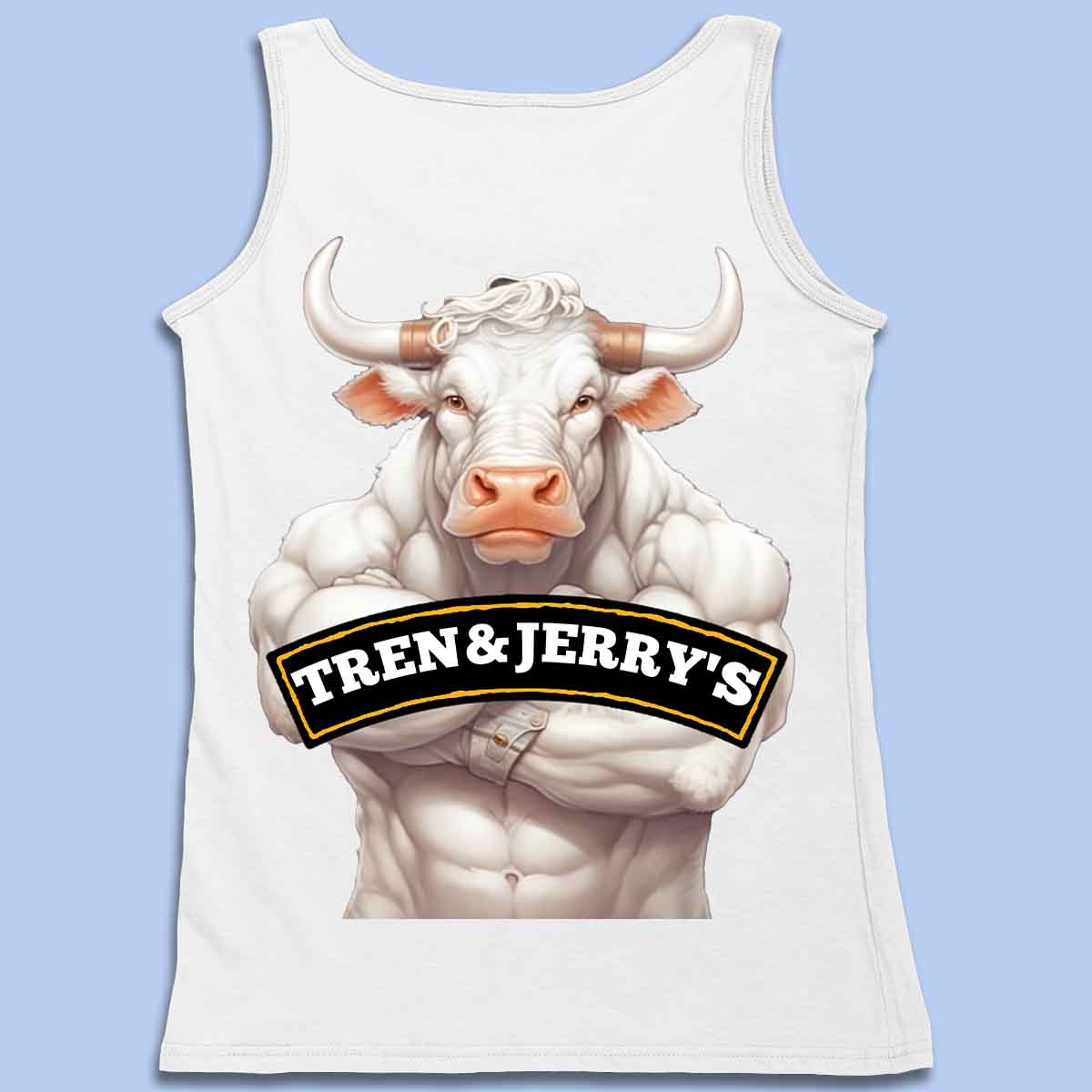 Tren&Jerry's - Premium-tasoinen unisex-takaprintti